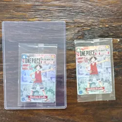 Bandai One Piece Card Game Monkey D. Luffy P-055 US VOYAGE Character 5000 - Image 1