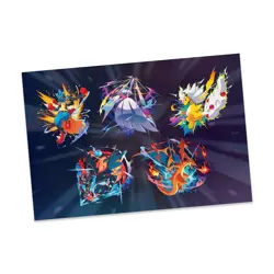 Sealed Pokemon Center 2025 Mega Evolution Postcards Post Card Promo - Image 3