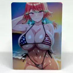 Hololive Takanashi Kiara Goddess Anime Waifu ACG Foil Card - Image 1