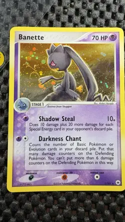 Banette Hidden Legends #1/101 Holo Pokemon Card - Image 2
