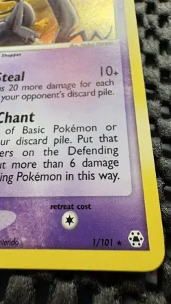 Banette Hidden Legends #1/101 Holo Pokemon Card - Image 5
