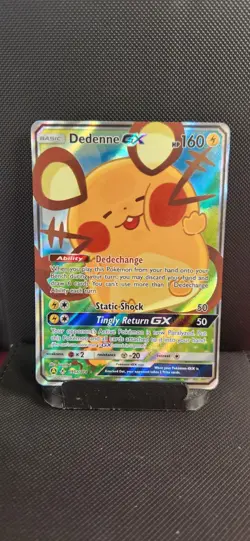 Dedenne GX 195A/214 Alternate Art Holo Promo Card Pokemon TCG - Image 1
