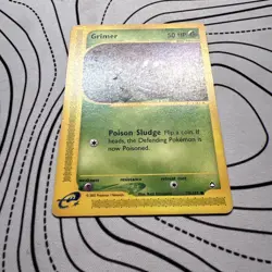 Grimer 79/147 Common Aquapolis Pokemon card MP - Image 2