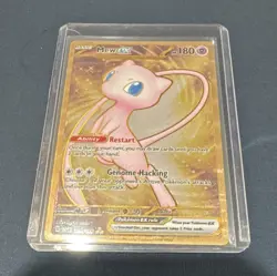 Pokemon Mew ex 205/165 Sv: Scarlet & Violet 151 Metal Card - Image 1