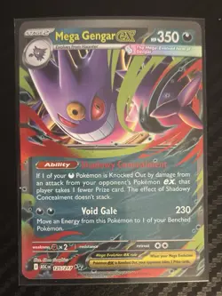 POKEMON TCG Ascended Heroes MEGA GENGAR EX Card 125/217 - Image 4