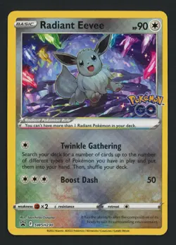 Radiant Eevee SWSH230 Sword & Shield Promo Pokemon TCG - Image 1