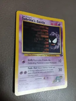 Sabrina’s Gastly 96/132 Common - Gym Challenge WOTC 1999 - Pokemon TCG Card - Image 2