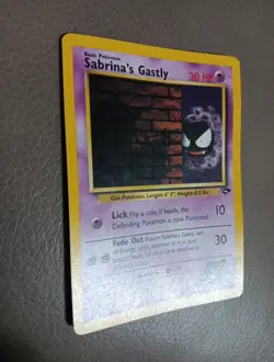 Sabrina’s Gastly 96/132 Common - Gym Challenge WOTC 1999 - Pokemon TCG Card - Image 3