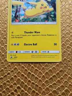 Pikachu - (General Mills) Holo Promo SM04 Miscellaneous Cards & Products NM - Image 3