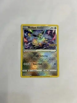 Radiant Eevee SWSH230 SWSH: Sword & Shield Promo Cards Holo NM - Image 1