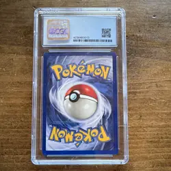 Pokemon Blastoise Base Set Unlimited 2/102 Holo CGC 9 Graded Card 1999 - Image 2