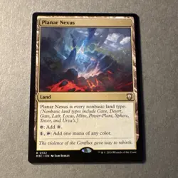 MTG Planar Nexus Land 0132 Rare Commander MH3 - Image 1