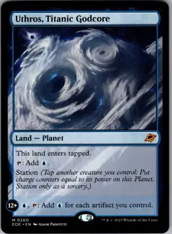 Uthros, Titanic Godcore - Edge of Eternities (EOE) Regular 0260 MTG - Image 1