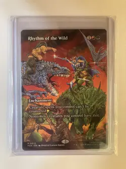MTG Rhythm of the Wild (Borderless) Normal TMNT (PZA) #12 - Image 3