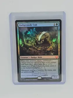 MTG Badgermole Cub 0167 (Foil) Avatar: The Last Airbender TLA NM - Image 2