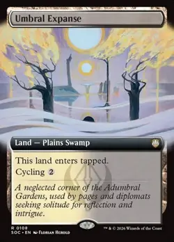 Umbral Expanse - Extended Art SOC NM MTG - Image 1