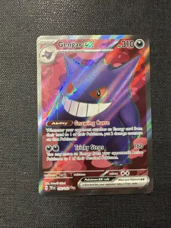 Pokemon Gengar EX SV05: Temporal Forces (TEF) 193/162 NM Condition - Image 1