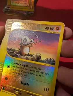 Cubone 72/147 Aquapolis Reverse Holo Pokemon Card Excellent Condition - Image 4