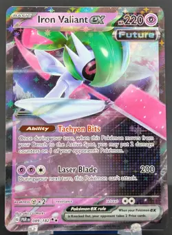 Pokemon Iron Valiant ex #089/182 English Paradox Rift - Image 1