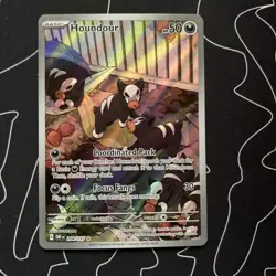 Houndour 204/197 Obsidian Flames Illustration Rare Full Art Pokemon TCG MINT - Image 2