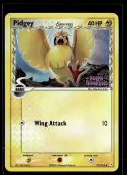 2006 EX - Holon Phantoms Pidgey Basic/Common #77 - Image 1