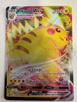 Pokemon - Pikachu VMAX - SWSH286 - Black Star Promo - Full Art Card - Image 1