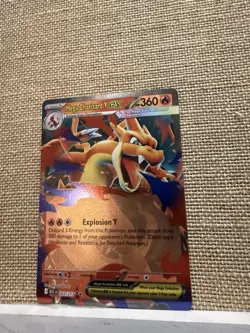 Pokemon TCG Mega Charizard Y EX 22/217 Holo Rare Near Mint - Image 2
