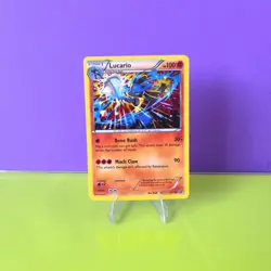 Pokemon Steam Seige Lucario XY140 Black Star Promo, NM - Image 1