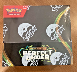 Pokemon TCG: Mega Evolution Perfect Order Booster Box Factory Sealed (36 Packs) - Image 1