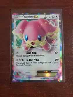 Audino EX 84/124 Pokemon TCG XY Fates Collide Ultra Rare Holo - Image 1