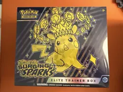 Pokemon TCG: Surging Sparks Elite Trainer Box ETB SV08 - Image 1