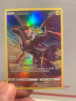 Pokemon Zekrom Trainer Gallery Holo Rare TG05/TG30 Brilliant Stars - Pack Fresh - Image 5