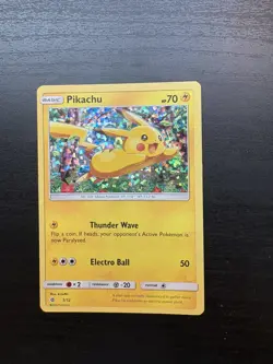 Pokemon - Pikachu 5/12 2016 - Holo McDonald's Promo DAMAGE - Image 1