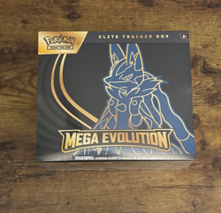 Pokemon TCG Mega Evolution ETB Elite Trainer Box - Lucario - Image 1