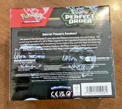 Pokemon TCG: Mega Evolution Perfect Order Booster Box Factory Sealed (36 Packs) - Image 3