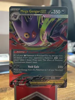 Pokemon TCG Mega Gengar ex 125/217 Ascended Heroes Double Rare - NM - Image 1