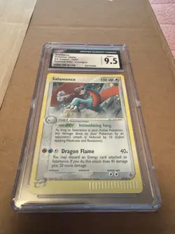 2004 Pokemon EX Dragon Cosmos Holo e-League Salamence #19 CGC 9.5 - Image 1