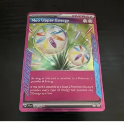 The Pokemon Company Neo Upper Energy 162/162 SV05 Ace SPEC Rare Holo - Image 1