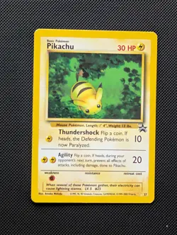 Pikachu – Wizards of the Coast Black Star Promo #27 Pokemon - Image 1