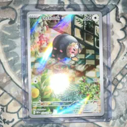 Pokemon TCG Lechonk SV03 Obsidian Flames Illustration Rare Holo 209/197 EN - Image 2