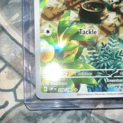 Pokemon TCG Lechonk SV03 Obsidian Flames Illustration Rare Holo 209/197 EN - Image 3