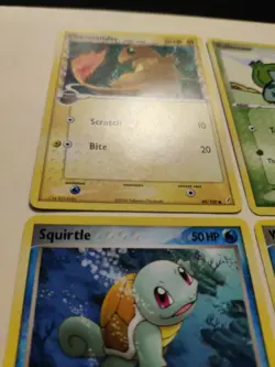 Pokemon Mix Lot Charmander/Bulbasaur/Squirtle/Wartortle 49,45,63,42/100 LP/HP - Image 4