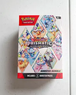 Pokemon TCG S&V Prismatic Evolutions - Factory Sealed Booster Bundle - Image 1