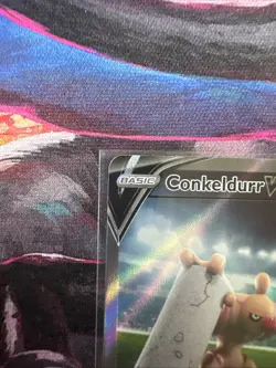 Pokemon TCG Conkeldurr V 074/078 Pokemon GO Full Art Holo Rare NM Mint - Image 2
