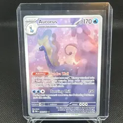 Aurorus 092/088 Perfect Order Illustration Rare Full Art Holo Pokemon TCG MINT - Image 1
