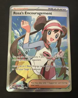 Pokemon TCG Rosa’s Encouragement 114/088 Perfect Order In-Hand - Image 1