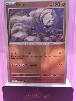 Onix (Reverse Holo) 070/132 - Mega Evolution - Pokemon - NM/M English - Image 1