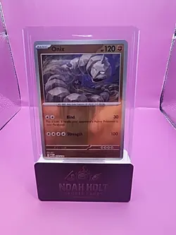 Onix (Reverse Holo) 070/132 - Mega Evolution - Pokemon - NM/M English - Image 2