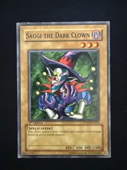 Yu-Gi-Oh! Saggi the Dark Clown DPKB-EN006 Kaiba 1st Ed Common - Image 1