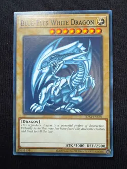 Yu-Gi-Oh! Blue-Eyes White Dragon LDK2-ENK01 Unlimited Ultra Rare Holo - Image 1